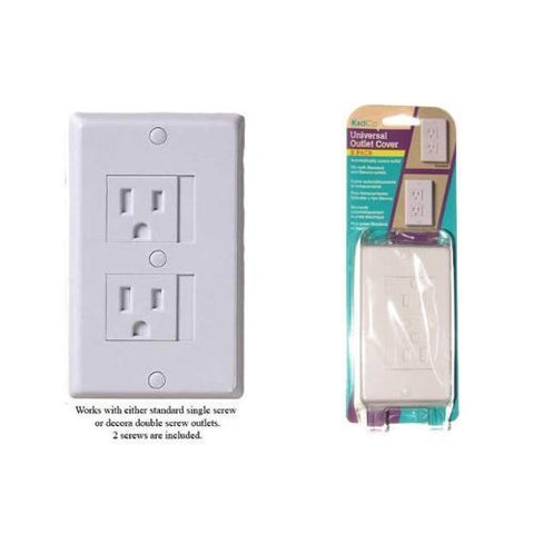 Universal Outlet Covers - 3/pkg