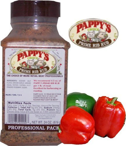 Pappy's Choice Prime Rib Rub 24oz