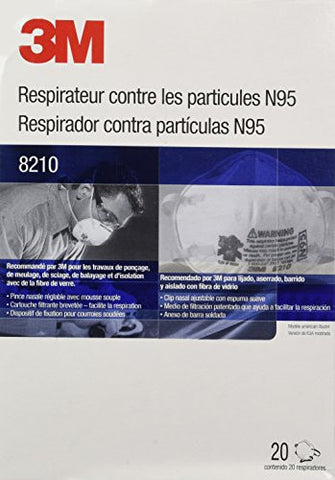 3M N95 Respirator, 20-Pack