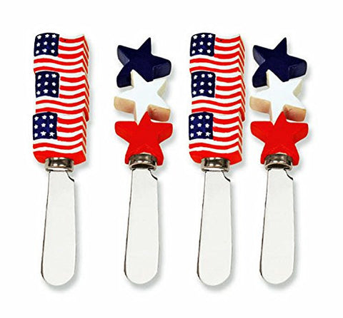 American Flags & Stars Spreader, set of 4