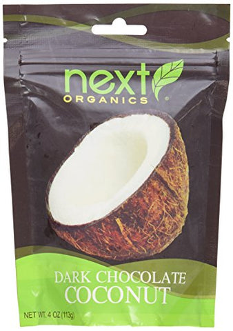 Next Organic Dark Chocolate Coconut, 4 oz