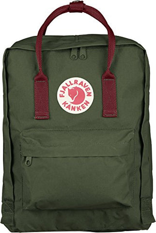 Kanken, 38 x 27 x 13 cm - Forest Green-Ox Red