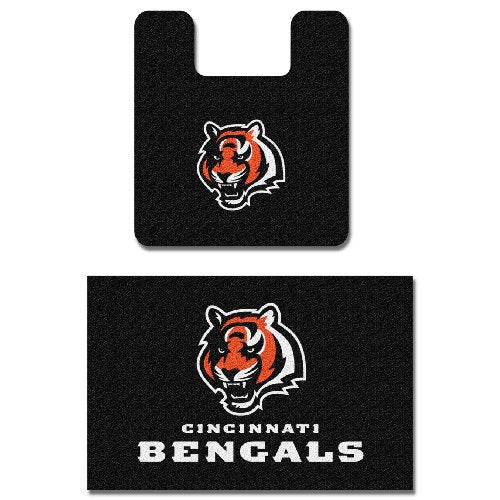 Cincinnati Bengals NFL 2-Piece Bath Rug Set