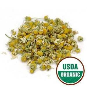 Organic Chamomile Flower Whole (Egypt), 1 lb