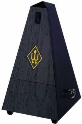 Wittner Metronome Maelzel Plastic Black Case  w/ Black Lid