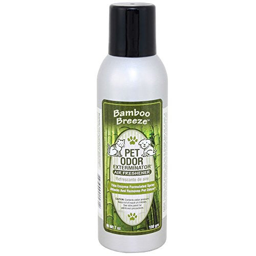 Pet Odor Exterminator & Air Freshener Spray - Bamboo Breeze, 7.0 oz
