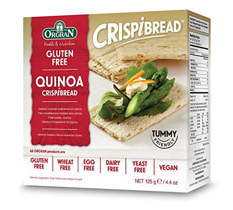 ORGRAN QUINOA CRISPBREAD (4.4oz)