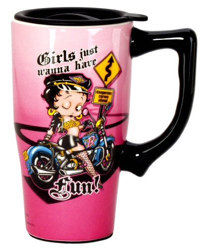 Fun Betty Boop Travel Mug