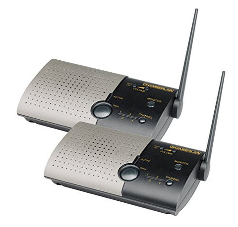 Chamberlain NLS2 Wireless Portable Intercom-Double Unit