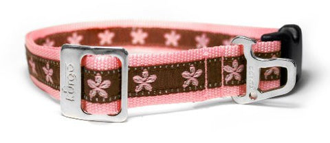 WANDER COLLAR-PINK SMALL 10-14"