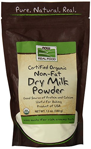 Non Fat Dry Milk Powder Organic - 12 oz