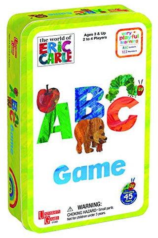 Briarpatch Eric Carle ABC Game Tin