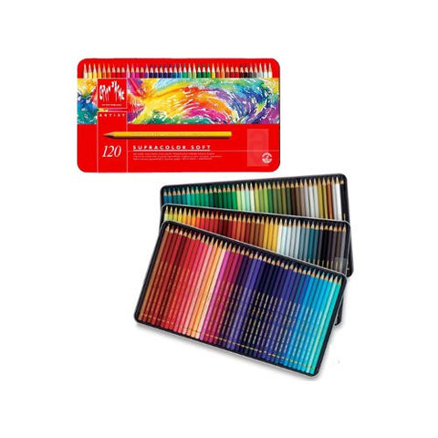 Supracolor, metal box  120 Colour pencils