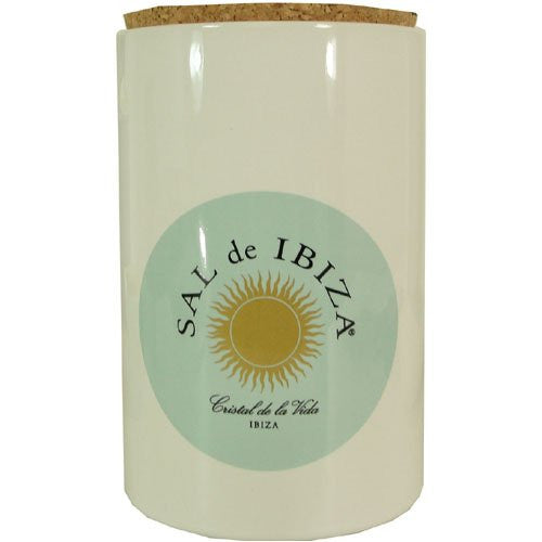Sal de Ibiza Salt Jar Ceramic Large (Empty), 33.8 oz