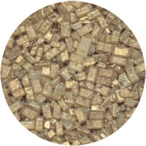 Gold Pearlized Sugar Crystal, 4 oz