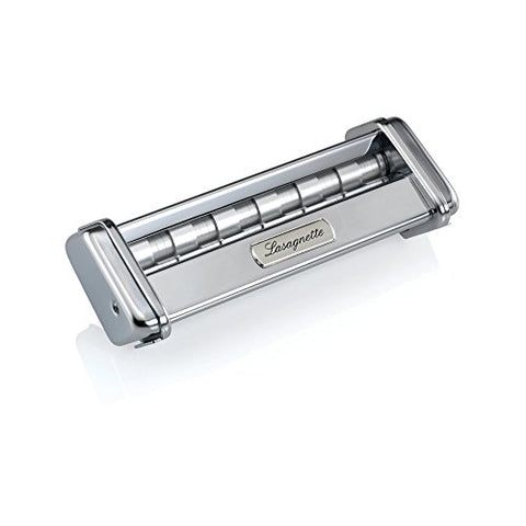 Marcato Atlas Lasagnette Pasta Cutter Attachment, Made in Italy, Stainless Steel, Works with Atlas Pasta Machine