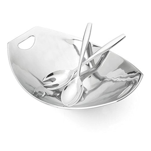 DANSK - CLASSIC FJORD MTL SALAD 3 PC SERV NEW