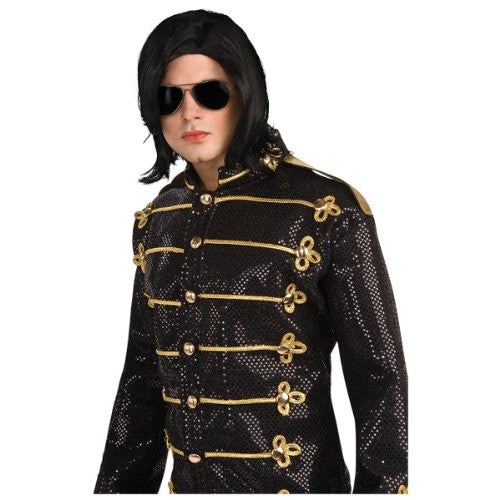 Michael Jackson Adult Wig & Glasses