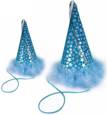Party Hats - Blue, Large