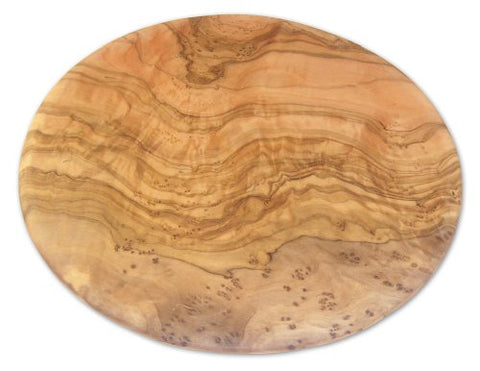 Bérard Round Board, Olive Wood, 9" Diameter