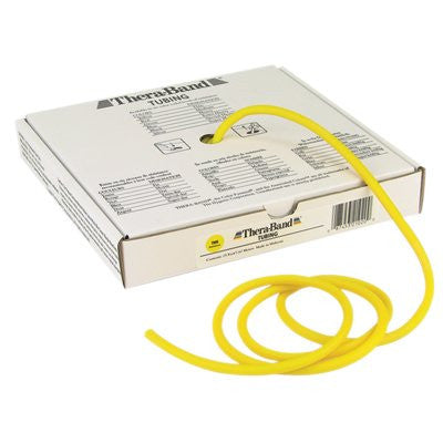 THERA-BAND® Professional Resistance Tubing - 25-Foot Dispenser Box - Yellow / THIN