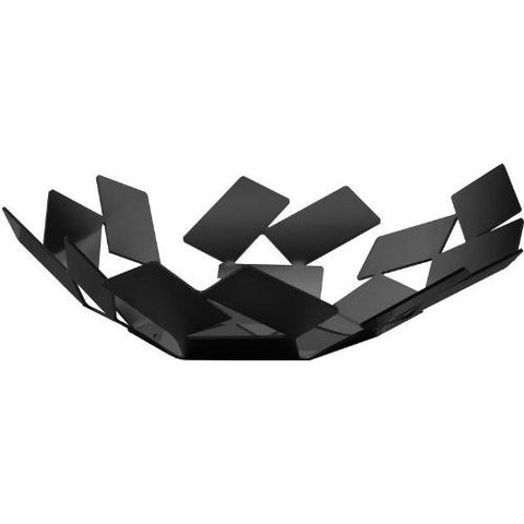 La Stanza dello Scirocco-Basket- Black- 9¾″ x 9¼″ - 2½ in.