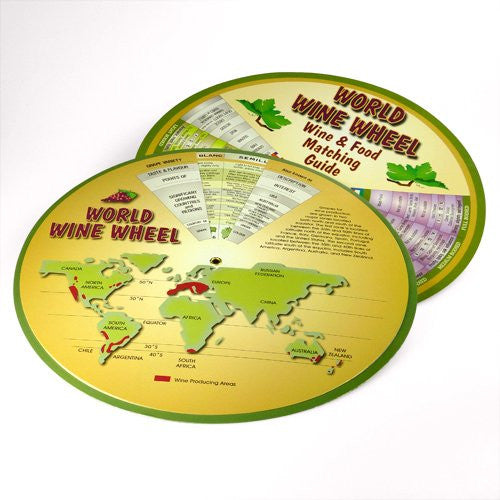 World Wine Wheel and Food Guide Matching Guide