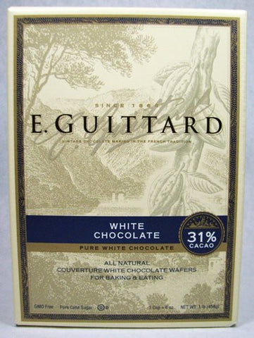 COUV WAFER 31% CACAO WHITE BOX 1#
GUITTARD - Package