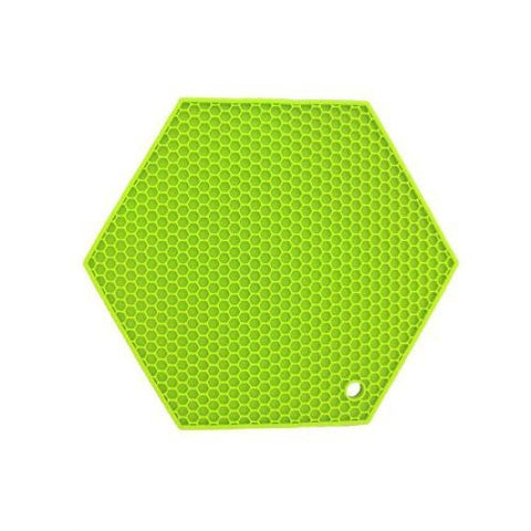 HoneyComb Silicone Pot Holder, Lime