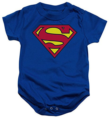 Superman Infant Blue Snap Bodysuit-6mos.