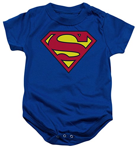 Superman Infant Blue Snap Bodysuit-12mos.