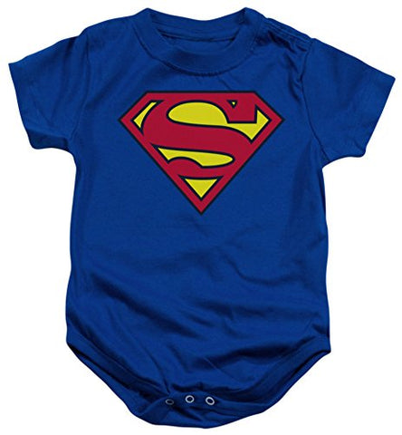 Superman Infant Blue Snap Bodysuit-12mos.