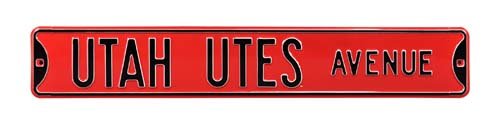 Utah Utes, Ave Street Sign, 6"x36"