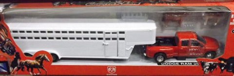1/32 Dodge RAM Fifth Wheel with Cattle Trailer