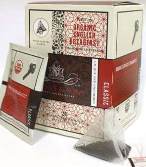 Wrapped Organic English Breakfast - 20 sachet box