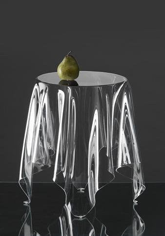 Illusion Clear Side Table