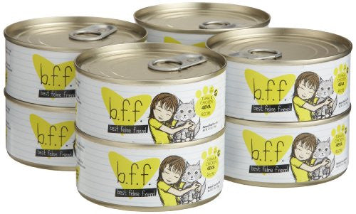Best Feline Friend, Canned Cat Food, Tuna & Chicken 4-Eva, 8 ct, 5.5 oz