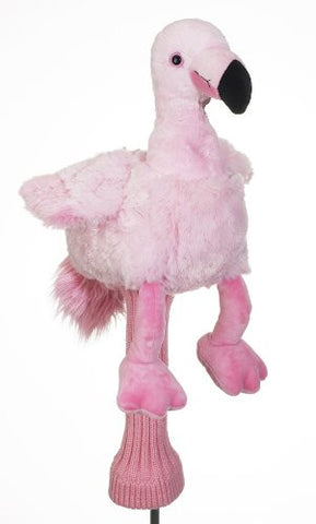 Pret-TEE in Pink Character Headcovers - Freda the Flamingo