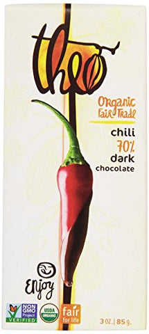 Classic Bar 3 oz - Chili 70% Dark Chocolate