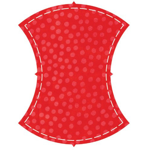 AccuQuilt GO! Fabric Cutting Dies; Apple Core