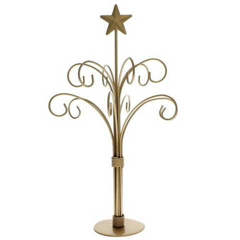 Ornament Tree with Two Tops (Gold)