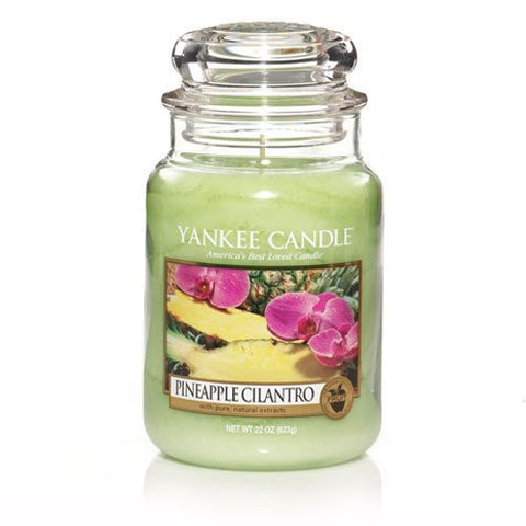 Yankee Candle Pineapple Cilantro Large Jar 22oz Candle