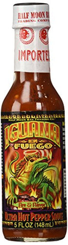 Iguana En Fuego Ultra Hot Pepper Sauce 5 oz (not in pricelist)