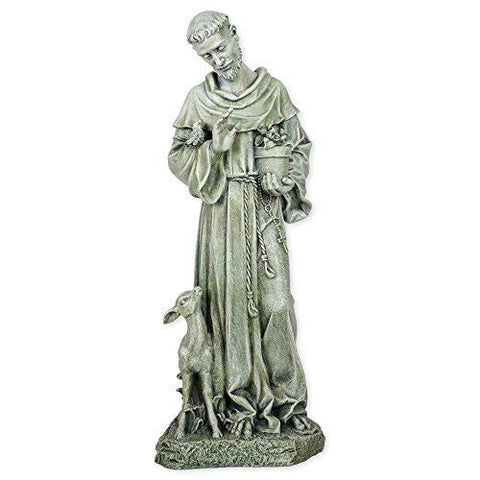 Joseph Studio 18" St. Francis w/ Fawn Statue