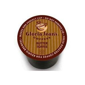 Gloria Jean's® Butter Toffee Coffee K-Cup® Packs, 24/Bx