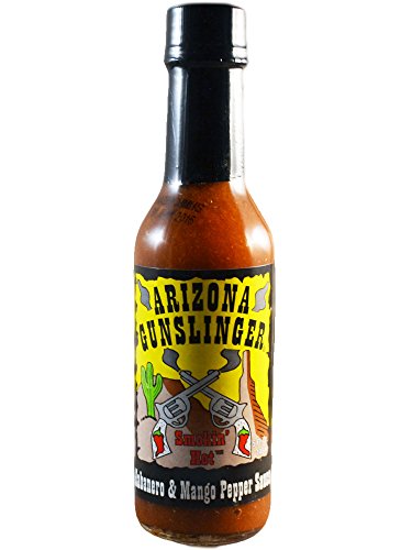 Arizona Gunslinger Smokin Hot Habanero and Mango Hot Sauce, 5oz (not in pricelist)