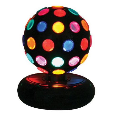 Multi-Colored Rotating Disco Globe