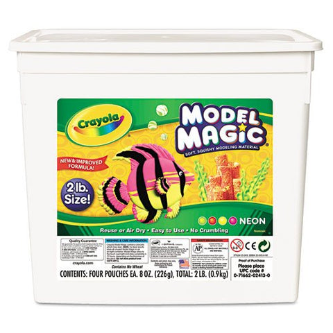 Model Magic 2-lb. Bucket, Neon Colors1, 2