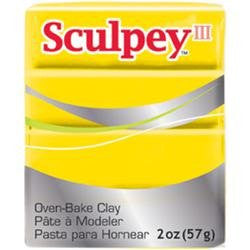 Sculpey III Yellow, 2 oz