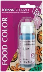 Extra Strength Blue Liquid Food Color, 1 oz, Blister Carded